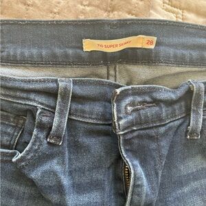 Levis 701 super skinny jeans!